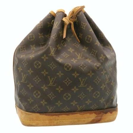 Louis Vuitton Vintage, Pre-oaked something Bruin, Dames, Maat:ONE Size,leer