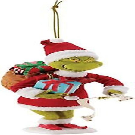 God Jul Grinch Ornament Julgranshängande Dekoration Figur Hänge -sz.11977