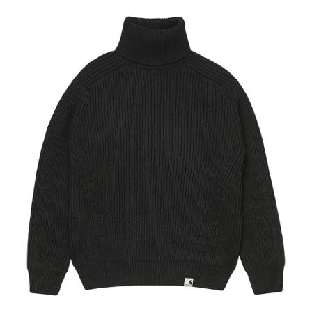 Carhartt Wip W Mia Trui , Zwart , Dames , Maat: S