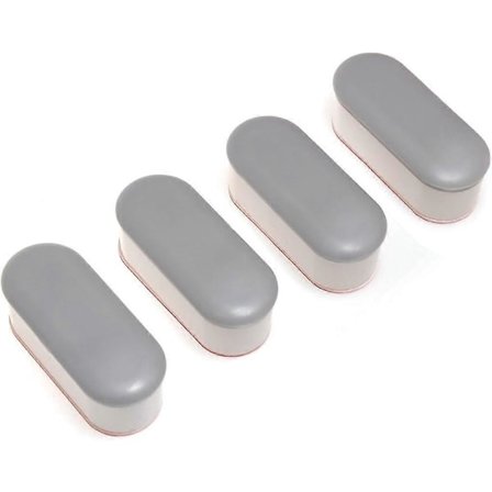 4-delars Universal Toalettsits Bumper Kit, levereras med starkt lim