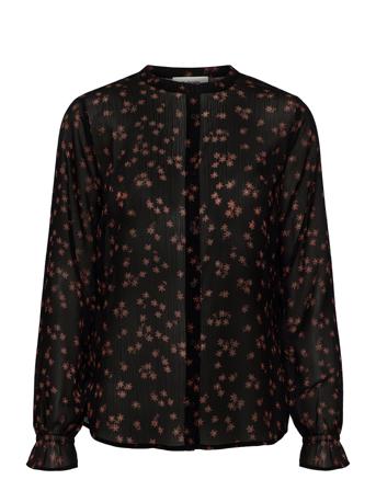 Erica Print Shirt Black Modström