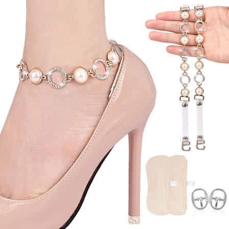 Høyhælte sko Stropper Dame Skolisser 4 4