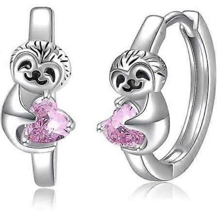 Dovendyr Hoop Dingle Øredobber Sterling Sølv Smykker Jule Bursdagsgaver til Kvinner Jenter