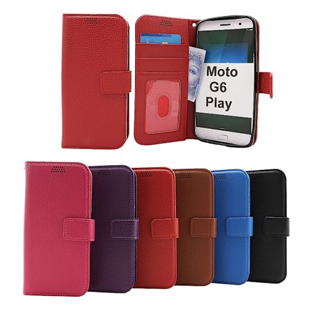 New Standcase Wallet Motorola Moto G6 Play