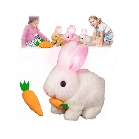 Bunby - Min Realistiska Kaninleksak, Realistisk Kaninleksak för Barn