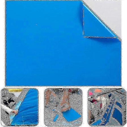 Vinyl Pool Liner Reparasjonslapper - 10-pakning Vanntett Lekkasjefiksering for Svømmebasseng