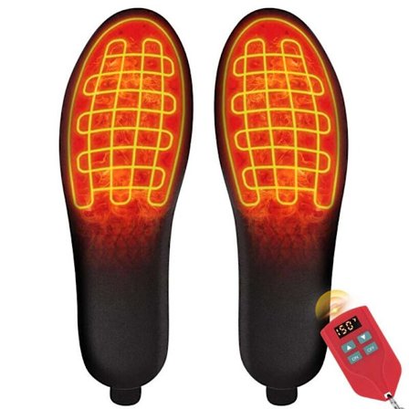 Winna Electric Heated Shoe Insoles for Winter Rechargeable Foot Warmers Unisex