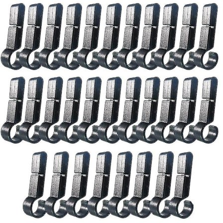 Hjelmclips til Hovedlygte Lampe Hård Hat Lygteclips, Hårdhat Tilbehør, Nemt at Montere Krog til Hjelm