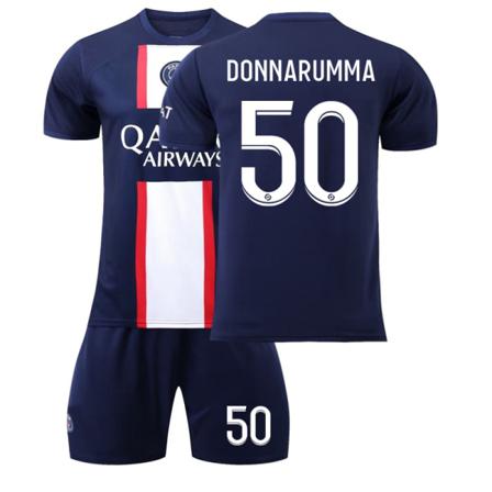 2223 Paris Hemma Fotbollströja Nr 50 Donnarumma Jersey Without Socks 18(100-110cm)