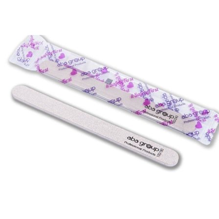 5-pack ABA Group - Nagelfil - 100/180 - Rak - Zebra