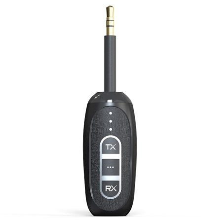 Bluetooth 5.4-sendermottaker Low Latency 3,5 mm trådløs lydadapter