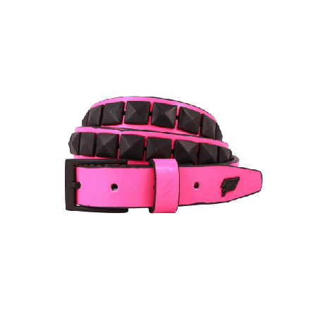Single Stud læderbælte - Lowlife 24" - 26" Waist (XS)
