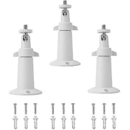 3x Metallväggfäste för utomhusbruk för Arlo Pro 2, Arlo Pro, Arlo, Arlo Go Säkerhetskamera, 360 Justerbart Takfäste