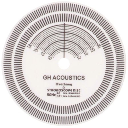 Vinyl Pladespiller Hastighedsmåler Instrument Rotationshastighed Kalibreringsværktøj Hastighedstest Disk