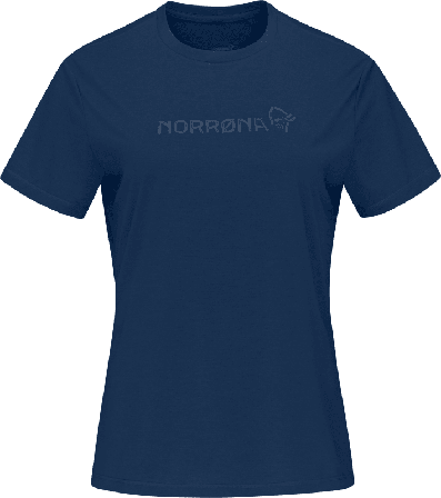 Norrøna Women's Norrøna Tech T-shirt Women Short sleeved fitness sweater Blue L
