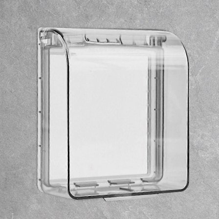 Självhäftande skyddskåpa för strömbrytare, plastskydd, uttag, elektrisk kontakt, vägg-perfekt