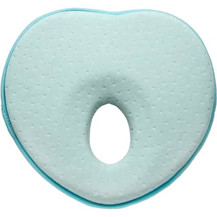 Baby pute (blå) Baby hodeformende pute Baby pute