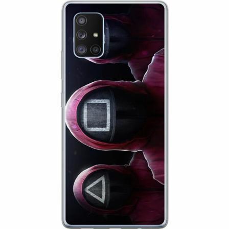 Samsung Galaxy A71 5g Genomskinligt Skal Squid Game