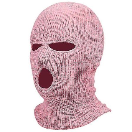 Hals Leggings 1 stk. Broderet Balaclava Maske 3 Huller