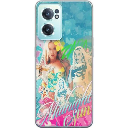 Yhteensopiva Puhelinkuori OnePlus Nord CE 2 5G Seikkailumaailma Steve, Creeper ja eläimillä värikkäässä palikkagrafiikassa