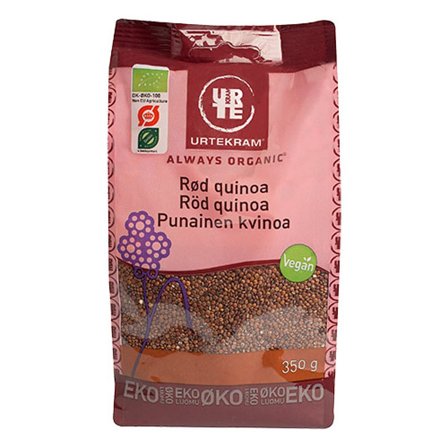Urtekram Quinoa rød Ø 350 g, Helse & Madvarer, Pasta, Ris & Bælgfrugter, Quinoa
