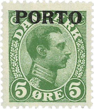 Danmark 1921 - Portomærke AFA 2 - Postfrisk