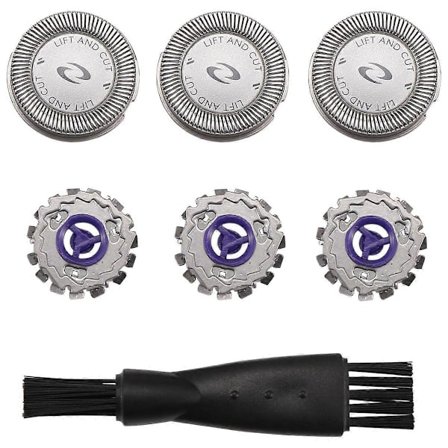3 stk. erstatningsbarberhode for Philips Norelco HQ3 HQ4 HQ55 HQ56 HQ6900 HQ6868 HQ5812 HQ6874 Razo