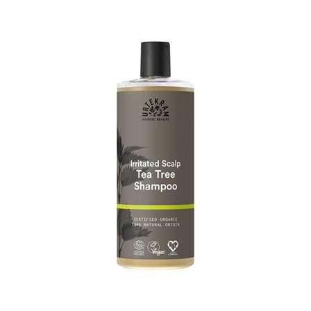 Urtekram Nordic Beauty Schampo Tea Tree För Irriterad Hårbotten 500 ml