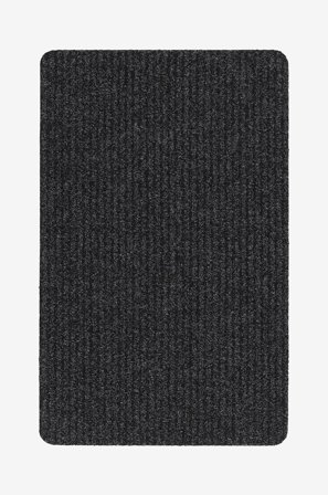 InHouse Group - Dörrmatta Entre - Svart - Slätvävda mattor - 50X80 - Från Homeroom