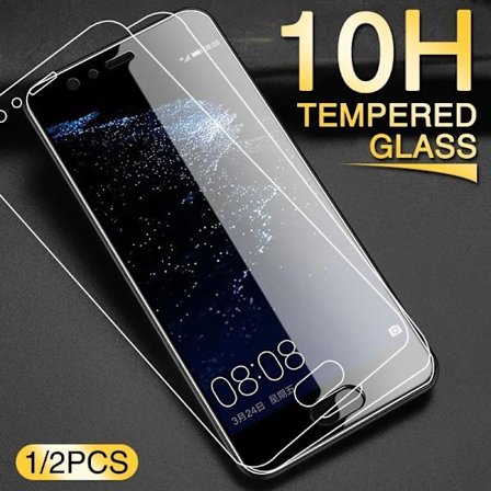 2 st Härdat Glas kompatibelt Huawei P10 P20 P30 Mate 20 Plus Lite Skärmskydd kompatibelt Hauwei Mate 10 20 P20 PRO Skyddsglas