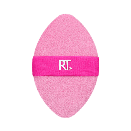 Real Techniques 2 in 1 Miracle Powder Puff Penslar & svampar Unisex Rosa PCS