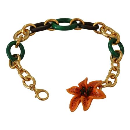Dolce & Gabbana, Necklaces Geel, Dames, Maat:ONE Size,multicolor