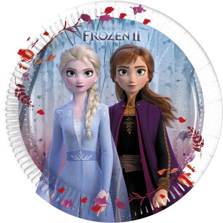 Disney Frozen 2 - Frost 2 Assietter 8-pack Multifärg
