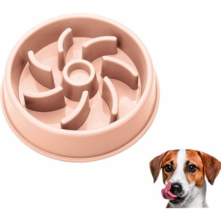 Antiglupsk hund- och kattskål, 20,8*5 CM (rosa)