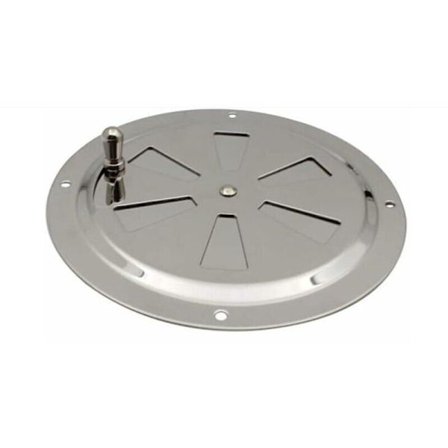 Runda ventilationsgaller i rostfritt stål, justerbar rund luftventilationsgaller, rostfritt stål, ventilationsgaller för rökare, husbil, hem, båtar