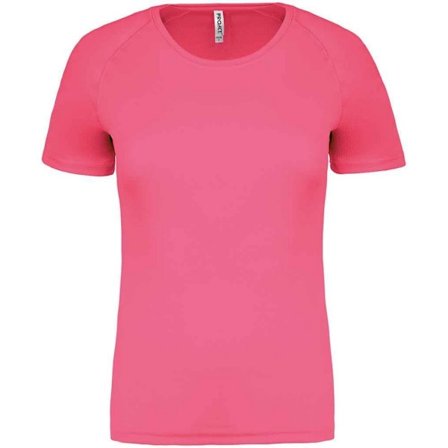 Proact Dam/Dam Performance T-shirt XL Fluorescerande Rosa
