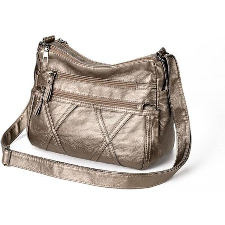 Handväskor för Kvinnor Multipla Fickor Casual Crossbody Väskor Vattentät Handväska och Axelväskor Lätta Messenger Väskor för Daglig Användning