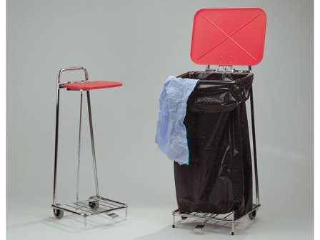 Säckställ lock/pedal 125L - Lyreco - Städ och hygien - Avfallshantering och källsortering - Säckstativ