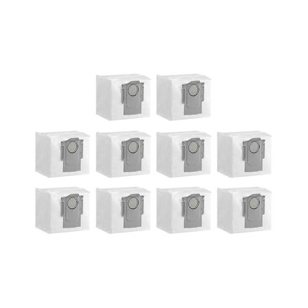 10 st Dammsugarpåsar för Q5+ / Q7+ / Q7 Max+ / S7 Maxv Ultra / G10s / T8 Plus Robotdammsugare Reservdelar
