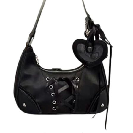 Ita Taske Multifunktionel Rygsæk Crossbody Taske Messenger Skuldertasker til Anime Display Mode Hanbag Skoletaske Pung Sølv