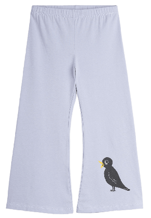 Mini Rodini Birds Utsvänga Byxor Unisex Lila 140/146