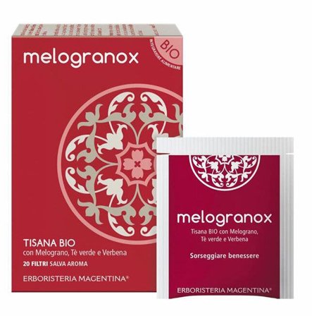 Erboristeria Magentina Melogranox Tisana Bio 20 Filtri