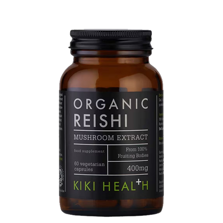 Kiki Health Ekologisk Reishi Lacktickaextrakt 60 kapslar
