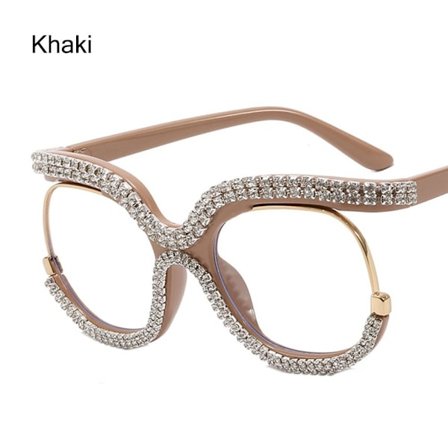 Anti-blue Light Glasögon Datorglasögon KHAKI KHAKI