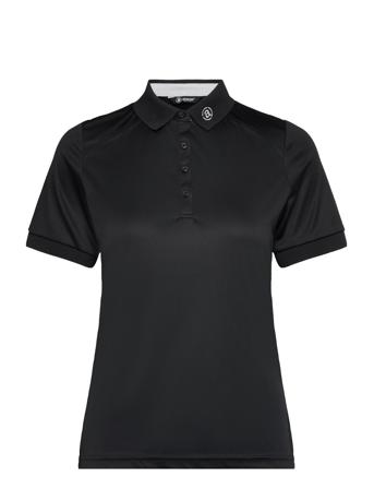 Lds Hammel Drycool Polo Black Abacus
