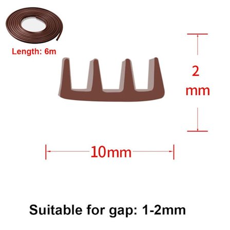 6M oven tiivistenauha ikkunaväli 2MMX10MMX6M 2MMX10MMX6M