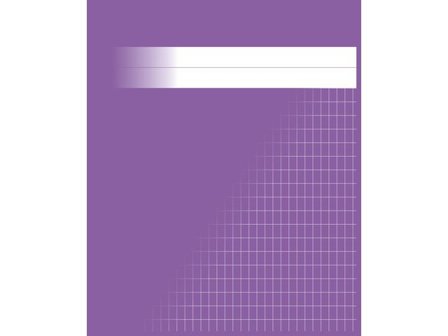 Räknehäfte 17x21cm rutat 5x8mm lila - Lyreco - Skola och förskola - Förbrukning skola häften - Räknehäften