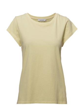 Liss Ss Gd 3174 T-shirt Top Gul Samsøe Samsøe