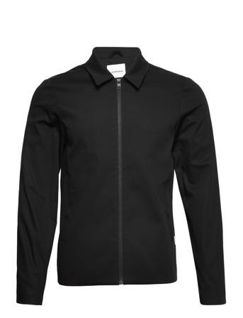 Zipthrough Superflex Overshirt Black Lindbergh