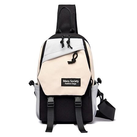 Chest Packs Axelväska SVART VIT SVART VIT